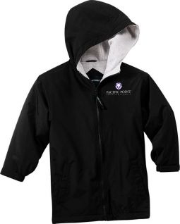 Youth Waterproof Jacket, Black